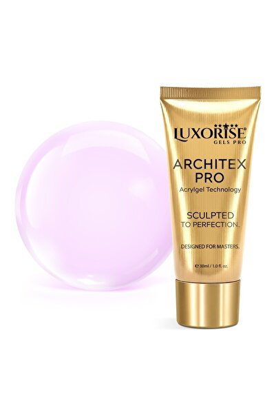 LUXORISE Polygel ARCHITEX PRO - Pure Perfection Collection, Milky Pink, 30ml