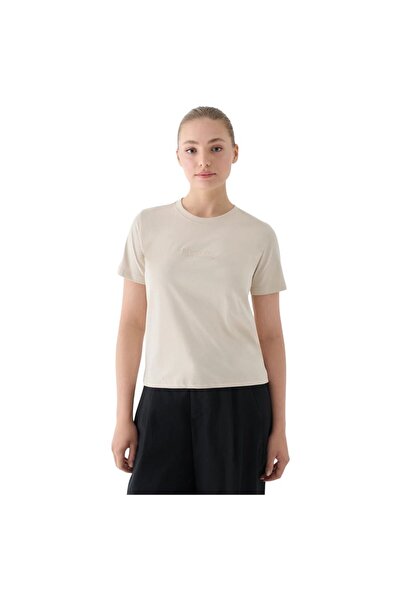 4F Tricou de damă cu mânecă scurtă M