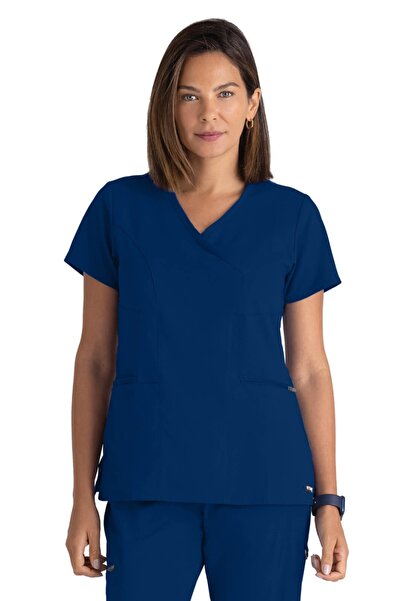 Barco Γυναικεία Ιατρική Μπλούζα Grey's Anatomy της Kim, Μπλε Ίντινγκο (GRST001)