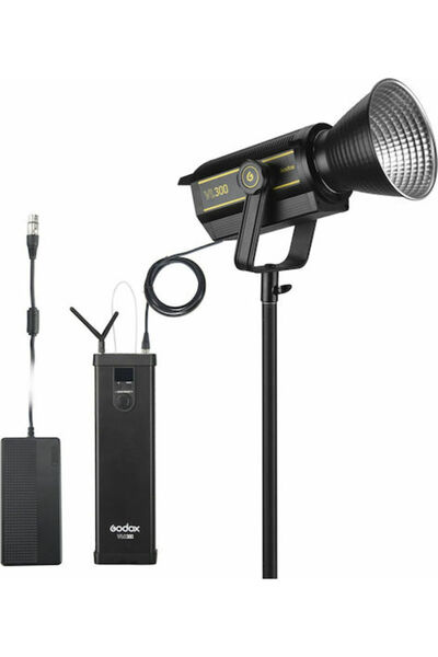 Godox VL300 – Φορητό Φωτιστικό LED 300W (5600K) με Βάση Bowens