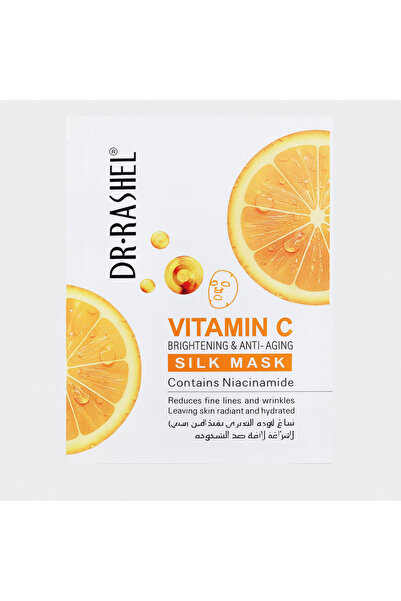 DR.RASHEL Dr. Rashel Mască facială tip șervețel cu Vitamina C, iluminare ten,...