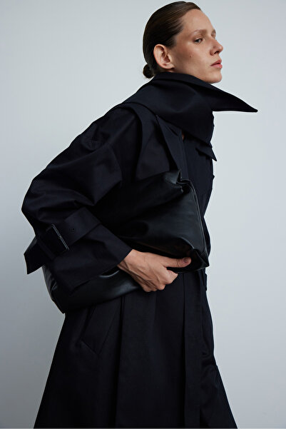 Kevser Studio KEMERLİ İKİLİ KISA TRENCH