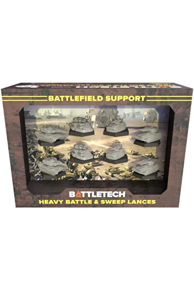 Catalyst Game Labs Suport de teren BattleTech, lance grele și de sprijin, 8 v...