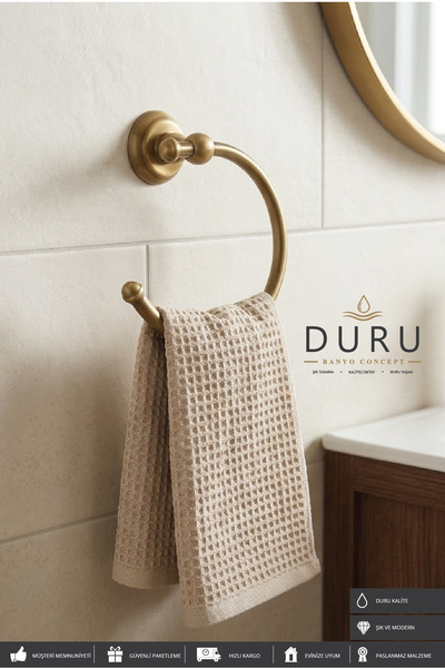 DURUBANYOCONCEPT BANYO HALKA HAVLULUK HAVLU ASKILIĞI LÜKS ANTİK ESKİTME PRİNÇ