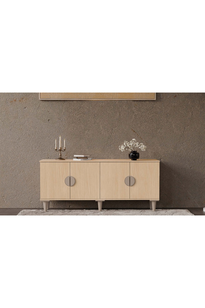 miracool Ladin Konsol / Komple MDF / Çok Amaçlı Dolap / Tv Ünitesi / Modern T...