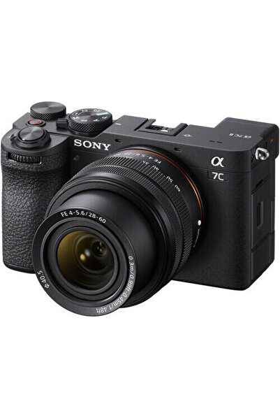 Sony Mirrorless Alpha A7C II Μαύρο (ILCE-A7CM2LB) Κιτ με 28-60mm
