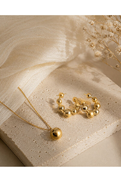 groovy accessories Kolye Küpe Set