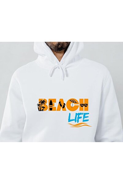 not Unisex Printed Pullover Hooded Sweatshirt Cozy Warm and Comfortable Fleece - Perfect for Layering in UAE's Climate - Lightweight Soft Breathable