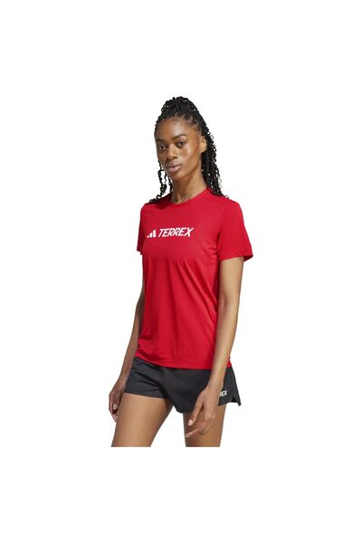 adidas Femei& # x27;s Tricou tehnic Terrex Multi Log cu mânecă scurtă S