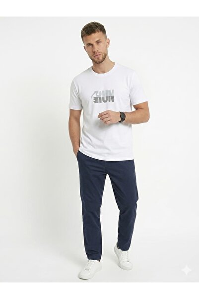 Wise Tricou bărbătesc cu imprimeu, 100% bumbac