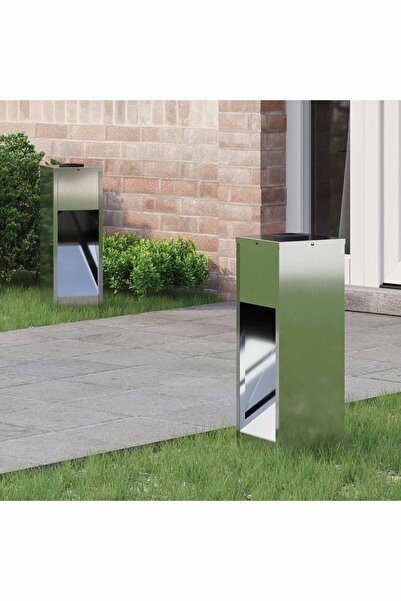 vidaxl Lampa de parcurs LED solar 2 pcs Argintiu Galvanizat