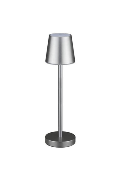V-TAC LAMPA DE MASA 3W 3000K DIMABIL CU ACUMULATOR 4000MAH - GRI