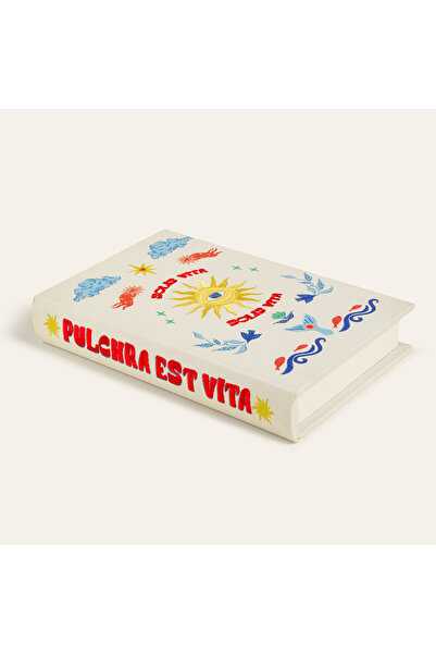 Zsa Zsa Zsu Meılın Beyaz Dekoratif Kutu 18.5x4.5x28.1 Cm