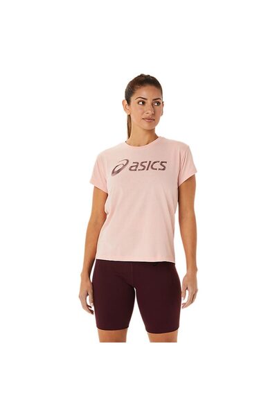 Asics Women's Short-Sleeve Big Logo Tee III XS