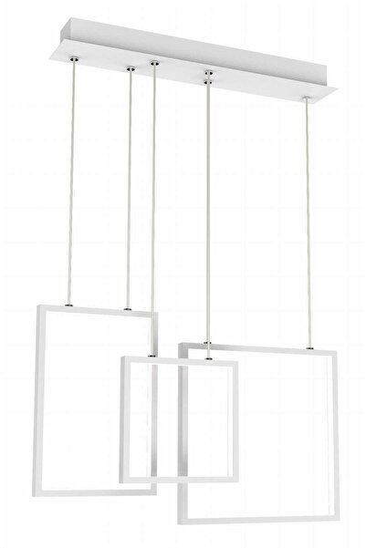 Apeti Candelabru suspendat modern LED Keos, alb, 36W, 2600lm, 4000K lumină ne...