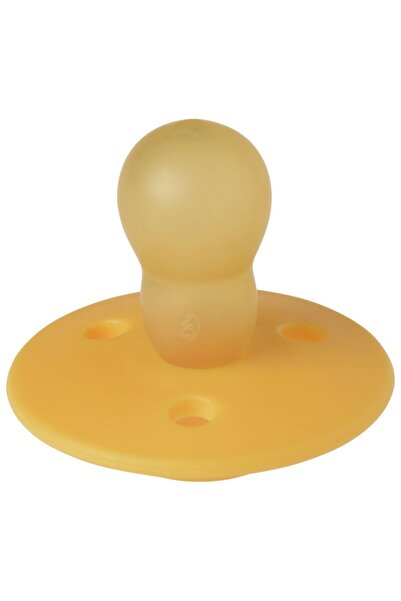 Mininor - Round Pacifier Latex - 6M+ - Sunflower