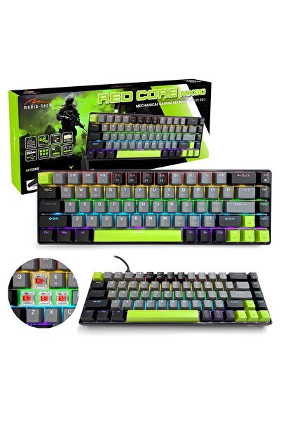 OEM Tastatură mecanică 60% RED CORE MX60 MT1260