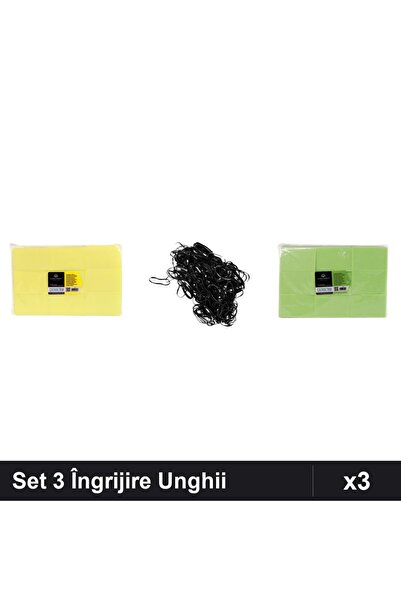 Makeup Set 3 Îngrijire Unghii, 1800buc Servetele Fără Scame Galben Verde, Ela...