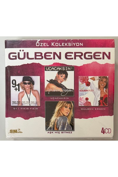 Seyhan Müzik Gülben Ergen Special Collection 4 Cd Set Zero Gelatin Cd