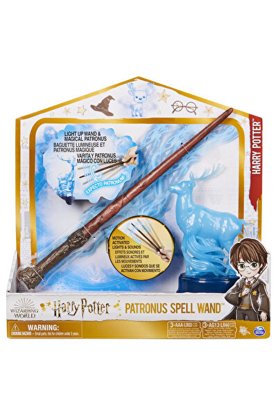 Harry Potter WIZARDING WORLD PATRONUS SPELL WAND 33CM HARRY'S MAGIC WAND