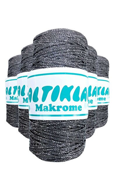 atastore2017 5 Pieces Polyester Glitter Macrame Thread S-420