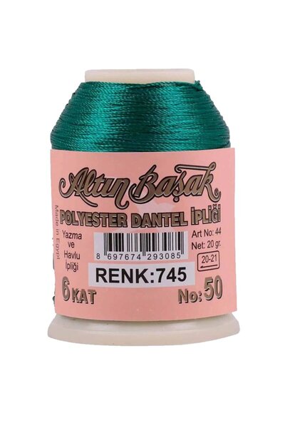 Royaleks Group Altınbaşak Needlework and Lace Thread 20 Gr - Royaleks - No: 745