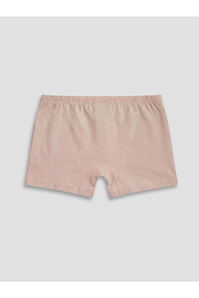 LC Waikiki Özmarka New Season Girls' Elastic Waist Boxer Shorts
