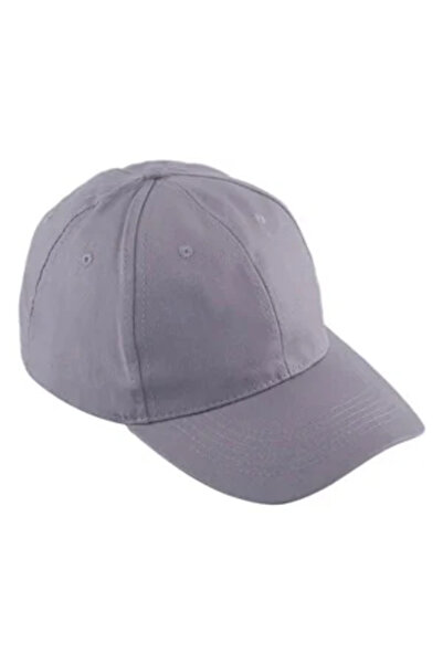 Zumzeria Gray Cotton Cap for Women