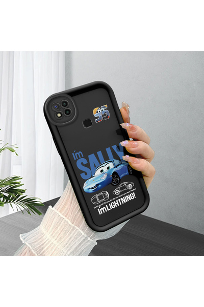 PATTERNOVA Redmi 9C/10A Uyumlu Yüksek Kalite Araba Çizgi Film Desenli Kılıf, ...