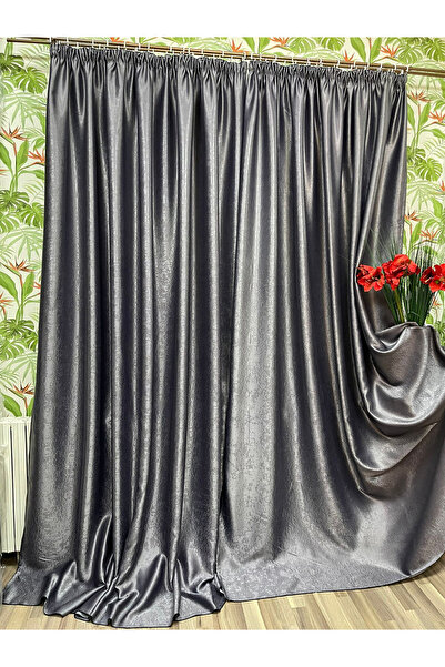 Liz Line Set of two blackout curtains, with drapes, 200x245cm, various colors...