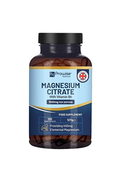 PH PROWISE Healthcare Magnesium Citrate 450 mg – 120 vegetable capsules