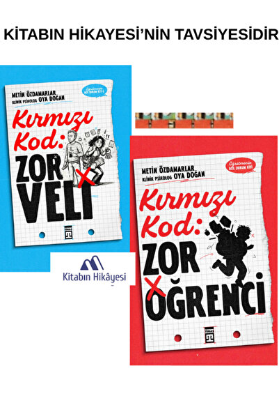 Timaş Yayınları Kırmızı Kod Zor Veli, Kırmızı Kod Zor Öğrenci (2KİTAP)