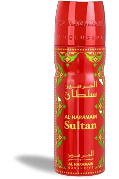 Al Haramain سultan مزيل عرق بخاخ للجسم 200 مل - عطور عربية فاخرة تدوم طويلاً ...