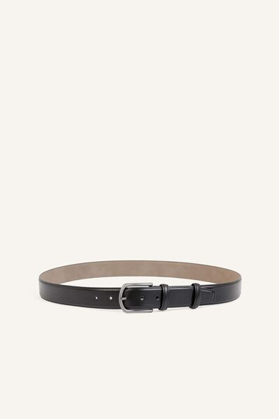 DeFacto Men's Rectangular Buckle Faux Leather Classic Belt I0832Axns