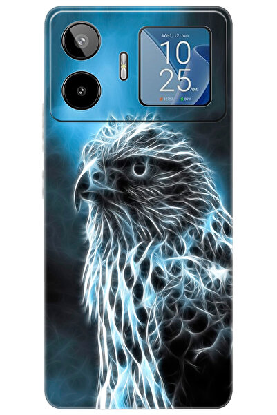 General Mobile GM 26 PRO 5G (G903) Uyumlu Kılıf Desen Baskılı Silikon Şahin S...