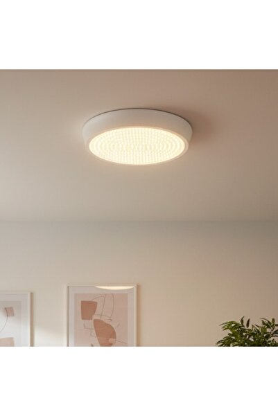 DELIGHT Plafoniera Led Volans rotunda fi225 20W=160W, 3000K, lumina calda