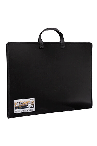 Deli PP Portfolio Case for Painting 590x460x35mm Black