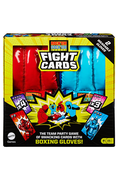 Mattel Games Rock Em Sock Em Robots Fight Cards joc de societate