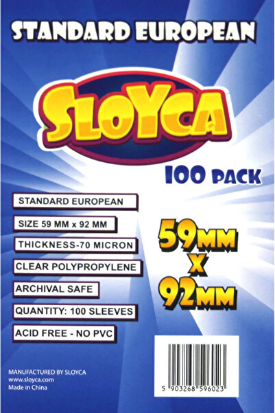 Other T-shirts Standard European 59x92mm (100pcs) SLOYCA