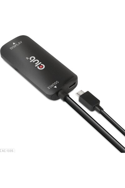 Club 3D Adaptor Club3D AV 3D Club3D Adapt√ © Adaptor HDMI+Micro USB la Displa...