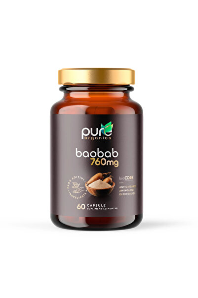 pureorganics Baobab antioxidant + prebiotic – Prebiotics and fiber | 60 capsules