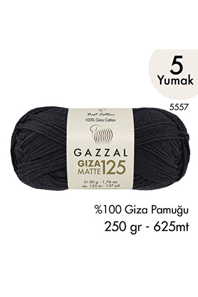 Gazzal Giza Matte 125 5557 - 100% pamuk, letnja amigurumi i pređa za pletenje...