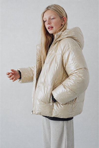 NANİCA Girl's hooded puffer jacket 1-5 years - 423503