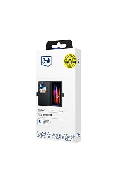 3MK Husă portofel Oppo Reno 10 5G negru