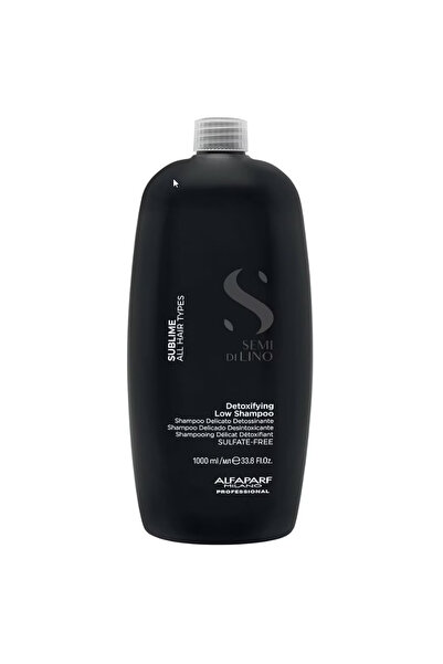 Alfaparf Milano Sampon Detoxifiant - Semi di Lino Detoxifying Low Shampoo, 10...