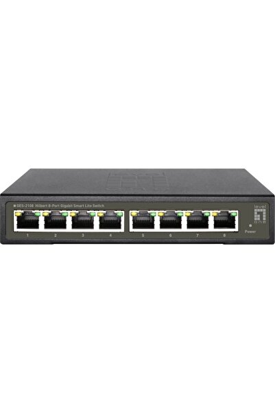 LEVEL ONE GES-2108 8 Port Gigabit Smart Lite Switch
