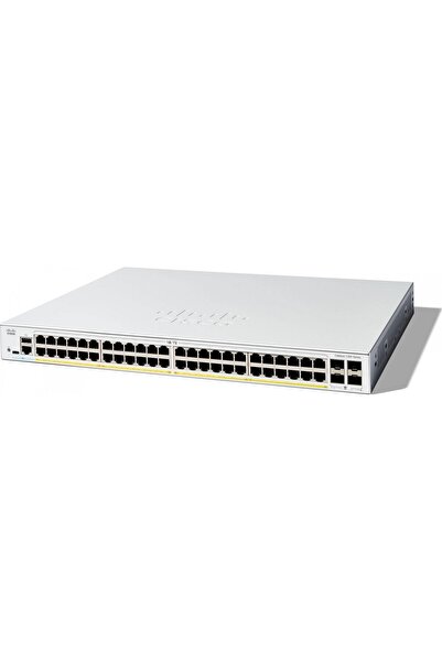 Cisco Systems CISCO Catalyst 1300, switch cu 48 de porturi GE PoE și 4 portur...