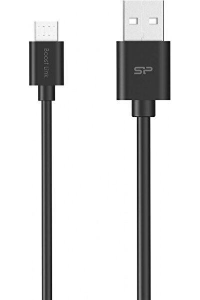 Silicon Power Cablu Boost Link PVC LK10AB, USB - micro USB 100cm, negru