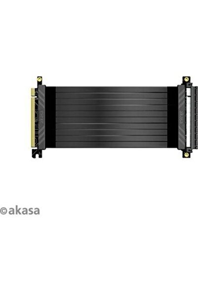 Akasa PCIe x16, 0.2m, Black (AK-CBPE01-20B)