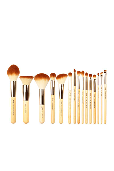 Jessup 15pcs Bamboo Brush Set